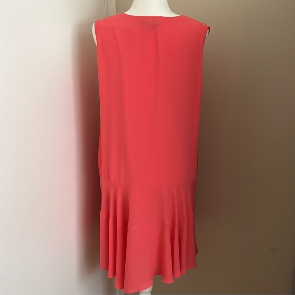 BCBGMaxazaria  BCBG Clea Tank Dress in Coral Pink M - Picture 4 of 7